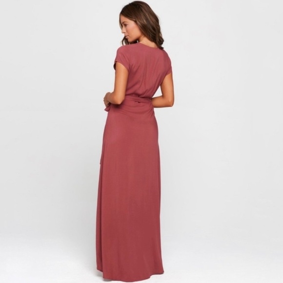 L*Space Goa Maxi‎ Dress, Currant - Picture 3 of 5